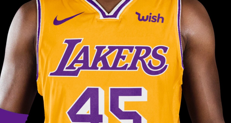 maillot lakers wish