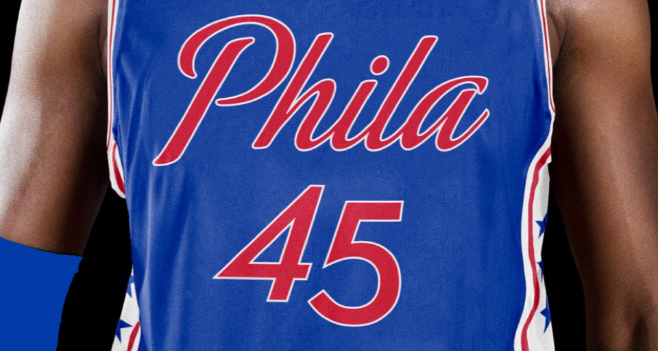 Here's Nike's Update of the Sixers Uniform